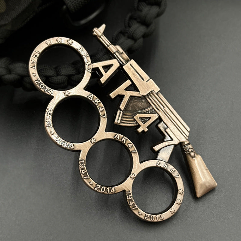 丨AK47 four-finger tiger finger cover self-defense fist buckle