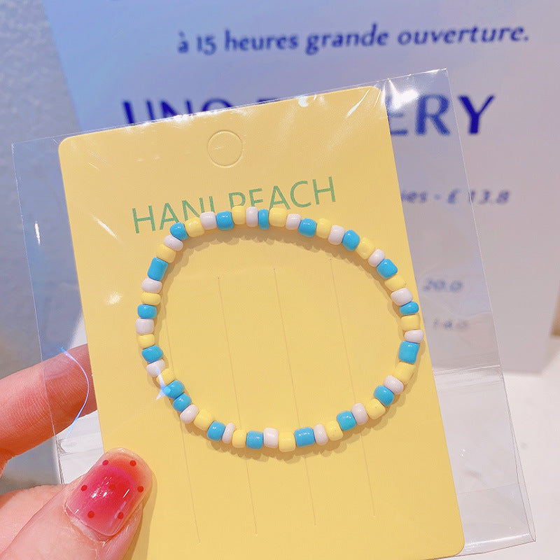 Girls Candy Millet Bead Bracelet