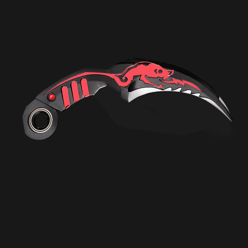 丨Life and Death Sniper Golden Fang Rotatable Alloy Weapon Unedged