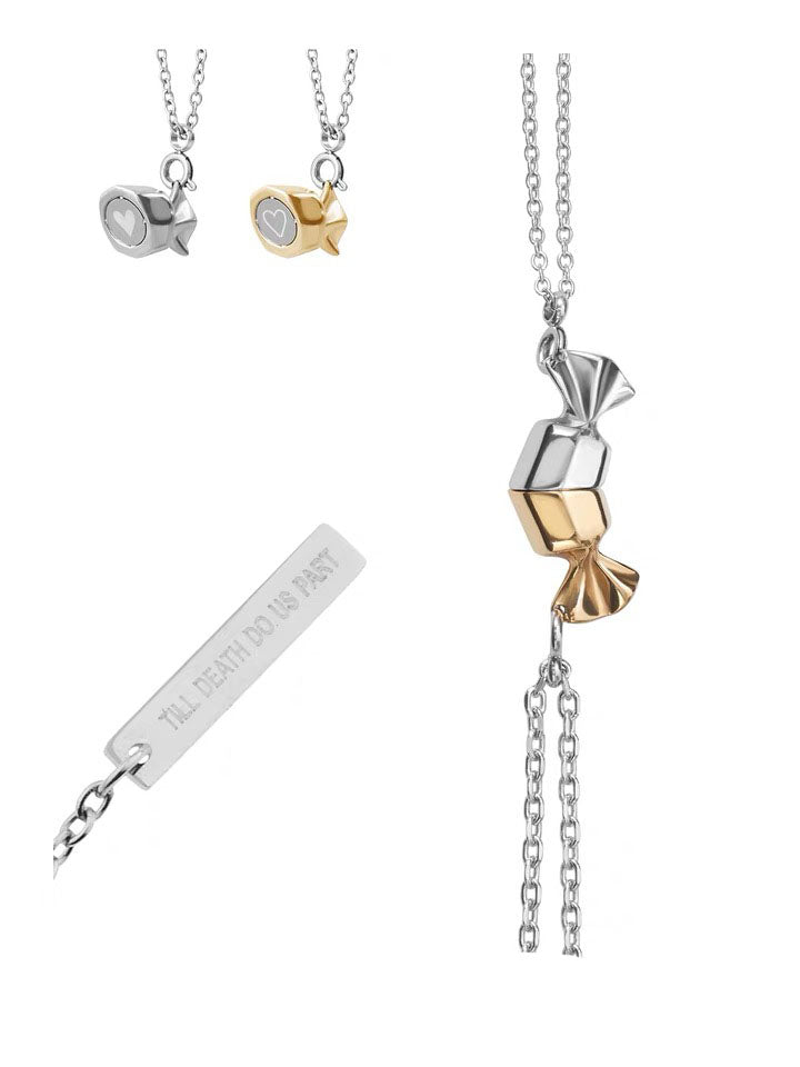Candy Attracts Couple Necklace