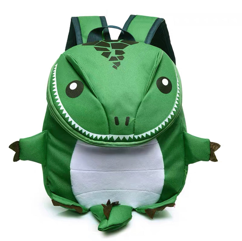 Net Red Dinosaur Backpack Shoulder School Bag