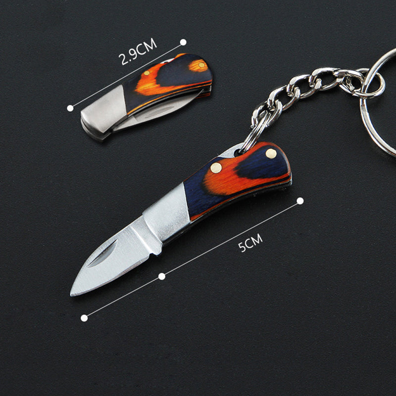 Stainless Steel Unboxing Mini Folding Knife necklace