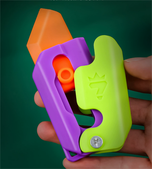 Carrot Knife Toy Authentic Internet Celebrity Popular Anti-Gravity Carrot Knife Children's Stress Reducing Artifact Stress Reducing Carrot Knife