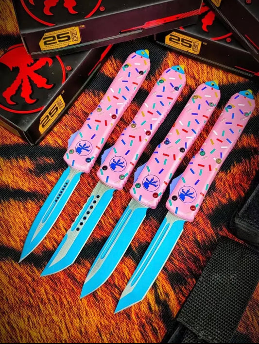 Donut Knife, Jump Knife, Outdoor Knife, Multifunctional Combination Tool