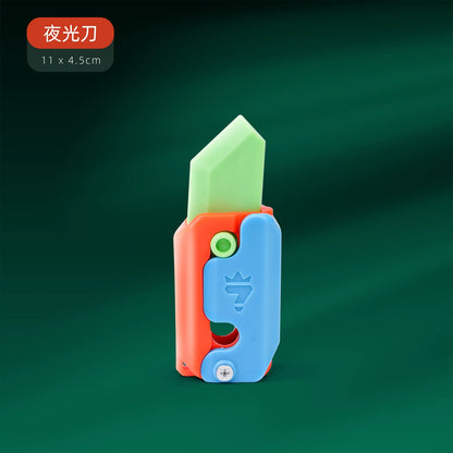 Carrot Knife Toy Authentic Internet Celebrity Popular Anti-Gravity Carrot Knife Children's Stress Reducing Artifact Stress Reducing Carrot Knife