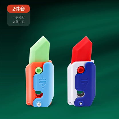 Carrot Knife Toy Authentic Internet Celebrity Popular Anti-Gravity Carrot Knife Children's Stress Reducing Artifact Stress Reducing Carrot Knife