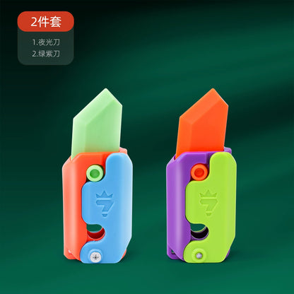 Carrot Knife Toy Authentic Internet Celebrity Popular Anti-Gravity Carrot Knife Children's Stress Reducing Artifact Stress Reducing Carrot Knife