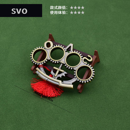 Anime peripherals metal fist stab small arms naruto fist gloves batman alloy crafts boxing knife self-defense tools