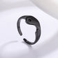The new Tai Chi Bagua pattern ring has a sense of luxury, creative stacking combo set, and the opening of the index finger ring for couples is adjustable