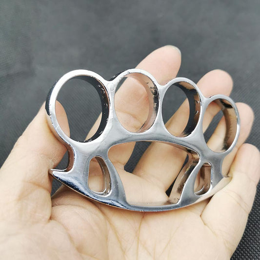 Survival finger buckle, four-finger tool, alloy fist buckle USA brass knuckle gloves