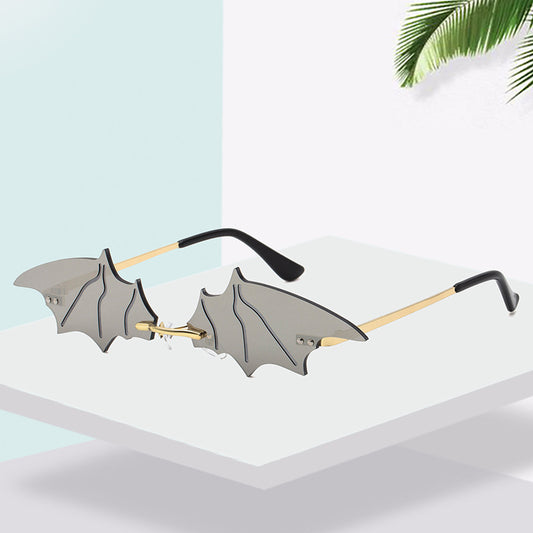 Personality Bat Styling Glasses Sunglasses Sunglasses