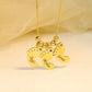 Custom Baby Feet Necklace Engrave Names For Mom Mother's Day Gift