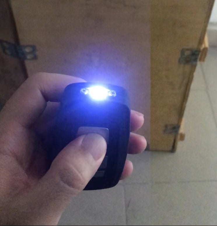 丨 3 In 1 Rechargeable Stun Gun Security Alarm Led Car Key Taser Self D ...