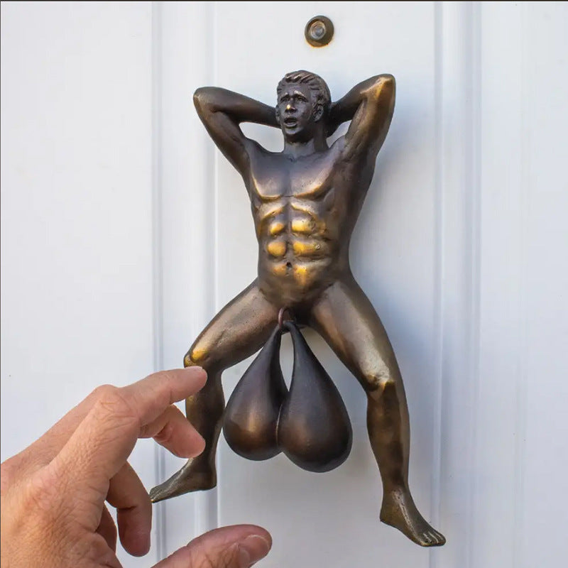 funny door knocker