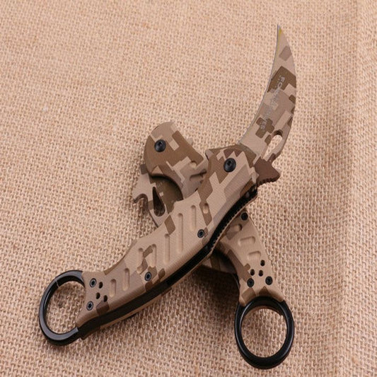 Fox Grasping Knife Multifunctional Folding Army Knife