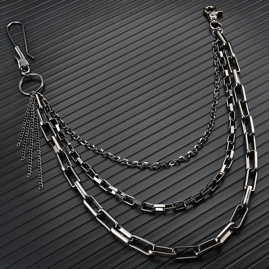 Denim Ornament Thick Chain Hip hop Trend Chain Accessory Pants pendant