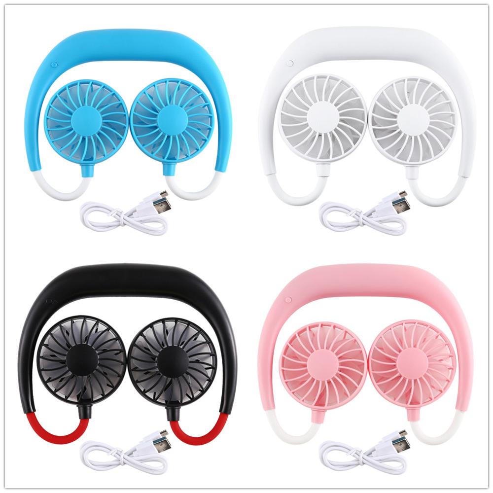 Neck Handing USB Rechargeable Dual-use Fan – BFFGifts