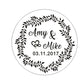 Wooden Ring Box Custom Name Date Jewellery Gift Box
